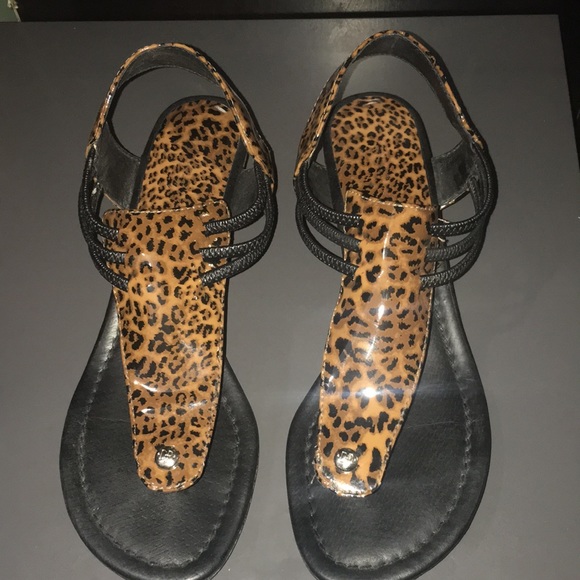 Leopard Sandals - Picture 2 of 5